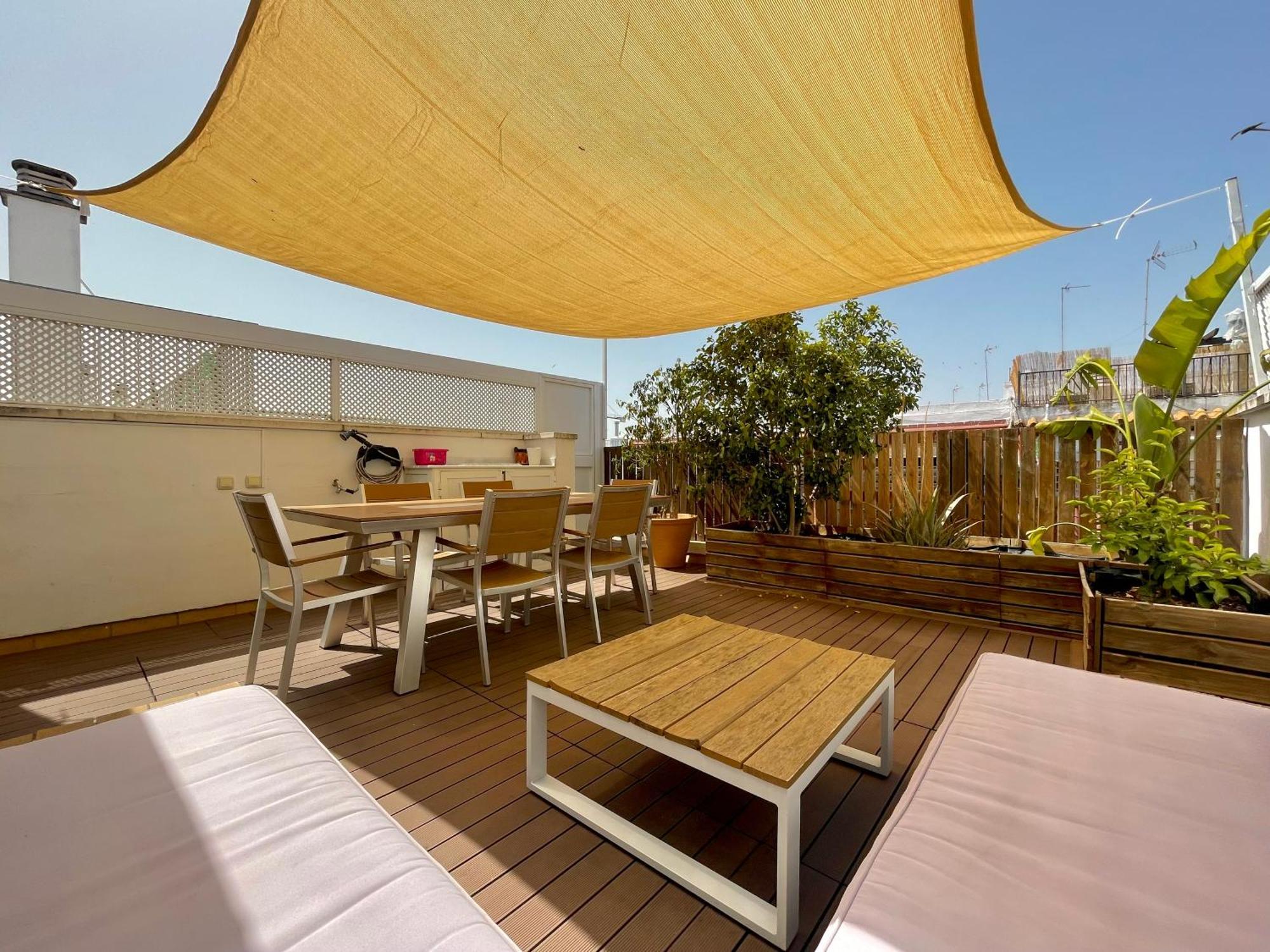 Luxury Duplex 200 M2 Terrace Parking StayinСевиля Екстериор снимка