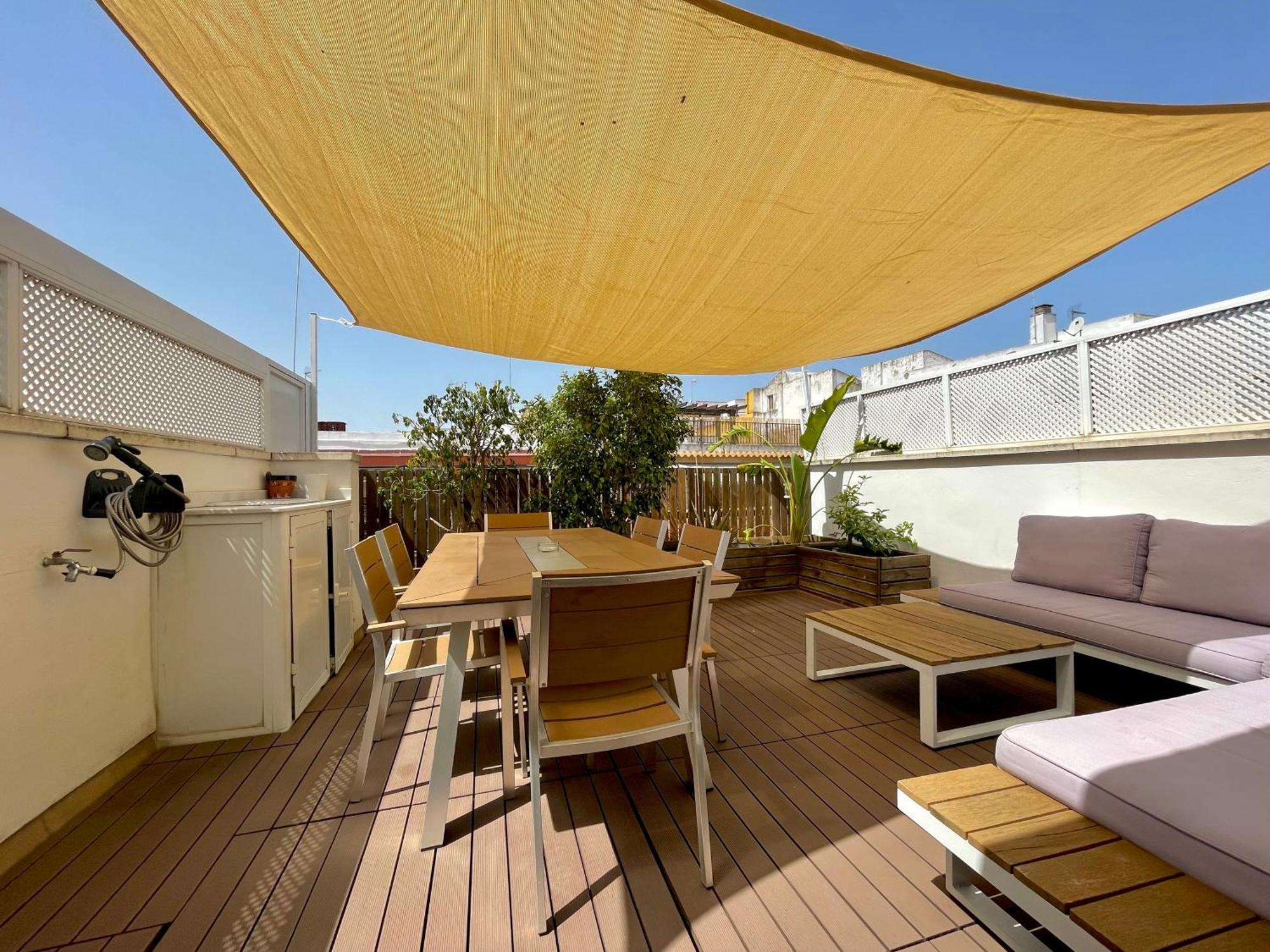 Luxury Duplex 200 M2 Terrace Parking StayinСевиля Екстериор снимка